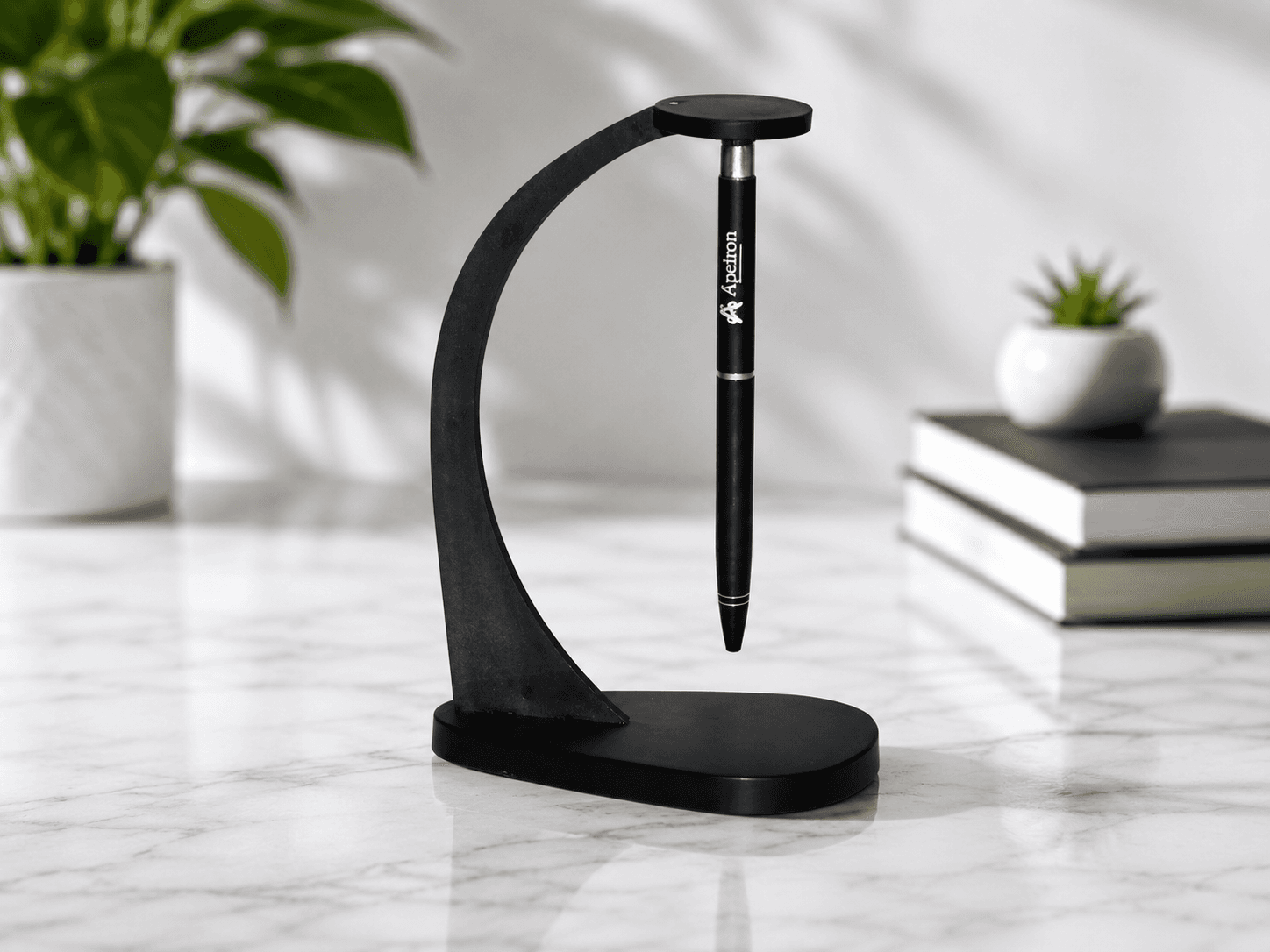 Stainless Steel Black Colour Mobile Holder