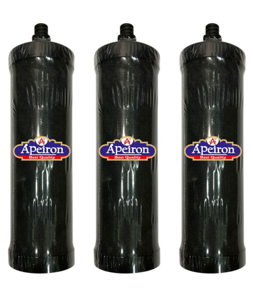 Apeiron Water Filter Fast Filteration Cartridge Carbon Candle Pack Of 3
